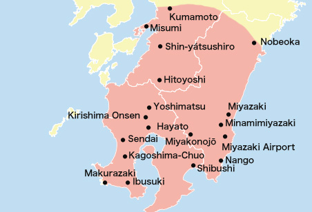 Southern Kyushu Área